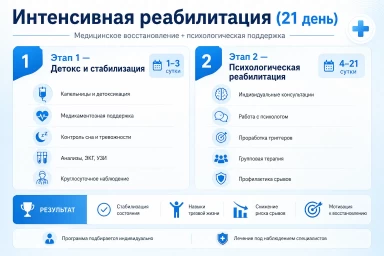 Реабилитация за 21 день в Самаре